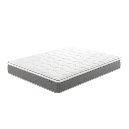 Zinus 25cm Euro Top Latex & Memory Foam Hybrid ‘Cool’ Spring Mattress with Encasement (10")