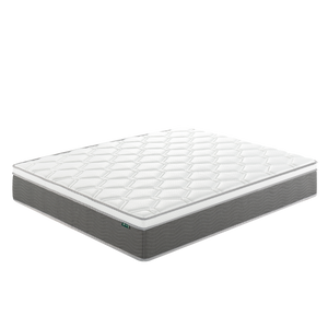 Zinus 30cm Euro Top Latex & Memory Foam Hybrid ‘Cool’ Spring Mattress with Encasement (12”)