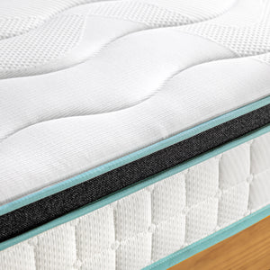 Zinus 25cm Cool Gel Memory Foam Bonnell Spring (10”) Euro Top Mattress