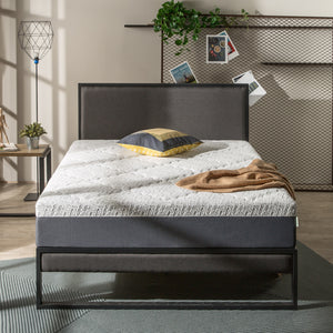 Zinus 25cm iCoil® Hybrid 2.0 “Cool” Series Smooth Top Mattress (10”)-Mattress-Zinus Singapore