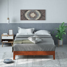 Load image into Gallery viewer, Zinus 12&quot; Deluxe Wood Platform Bed Cherry (Base)-foundation-Zinus Singapore

