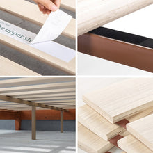 Load image into Gallery viewer, Zinus 12&quot; Deluxe Wood Platform Bed Cherry (Base)-foundation-Zinus Singapore
