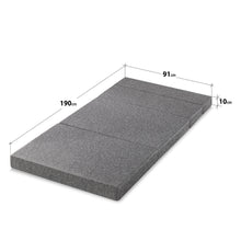 Load image into Gallery viewer, Zinus 4 inch Sofa Bed Grey (10cm)
