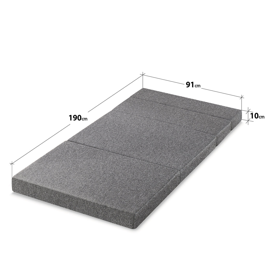Zinus 4 inch Sofa Bed Grey (10cm)