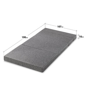 Zinus 4 inch Sofa Bed Grey (10cm)