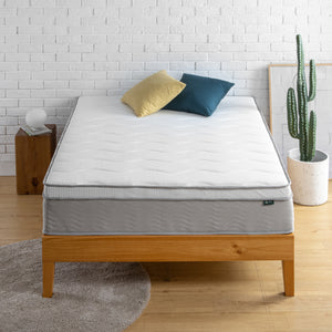 Zinus 30cm Euro Top Latex Hybrid ‘Cool’ Spring Mattress with Encasement (12”)