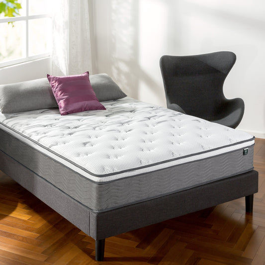 Zinus 30cm Euro Top iCoil® Mattress (12")-Mattresses-Zinus Singapore