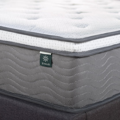 Zinus 30cm Euro Top iCoil® Mattress (12")-Mattresses-Zinus Singapore