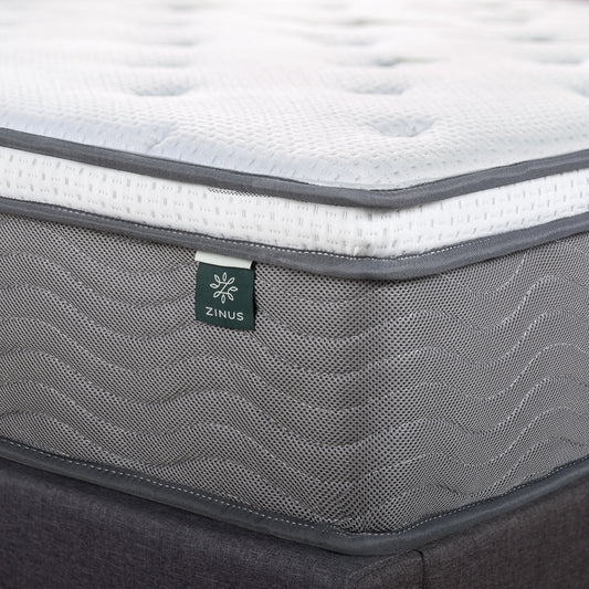 Zinus 30cm Euro Top iCoil® Mattress (12")-Mattresses-Zinus Singapore