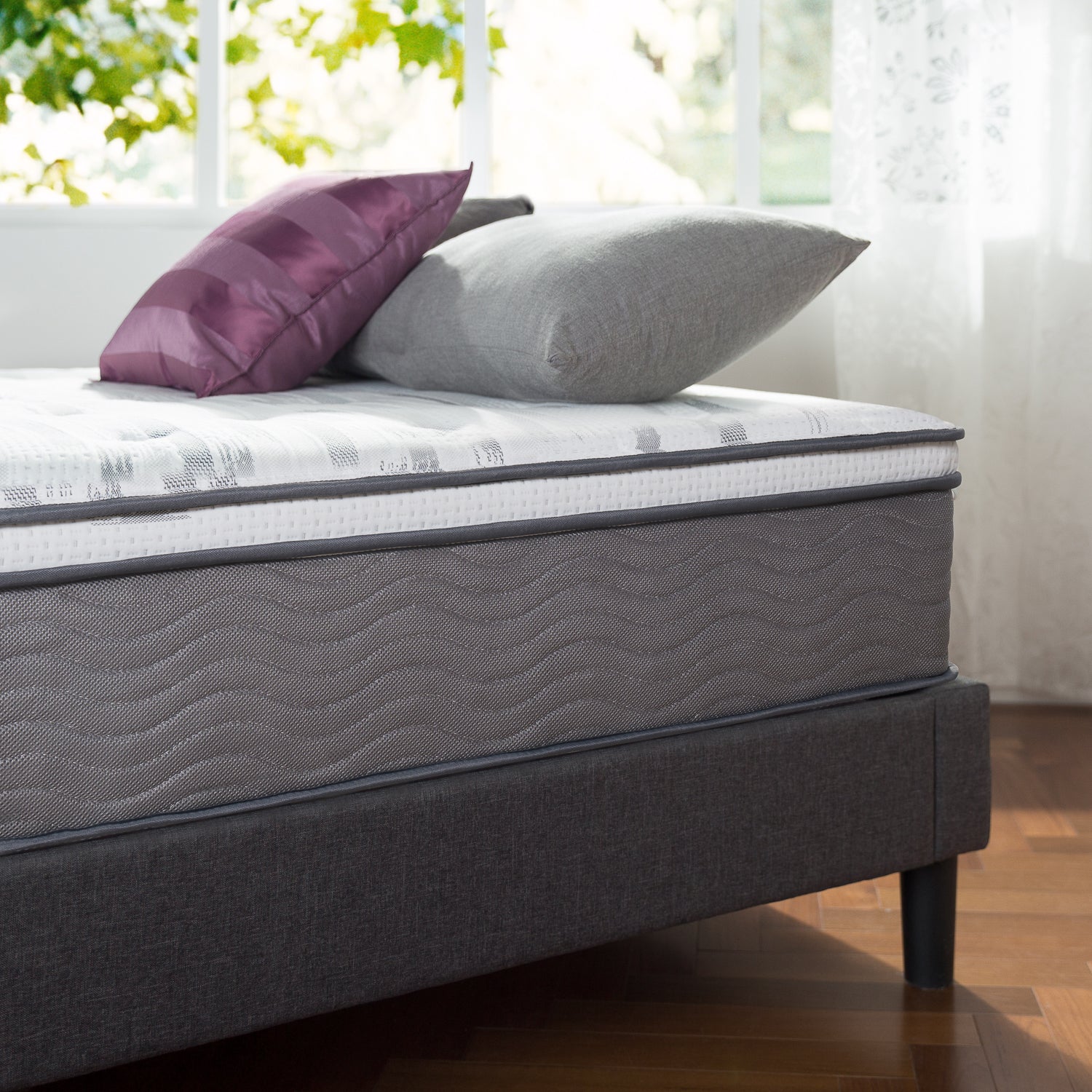 Zinus 30cm Euro Top iCoil® Mattress (12")-Mattresses-Zinus Singapore