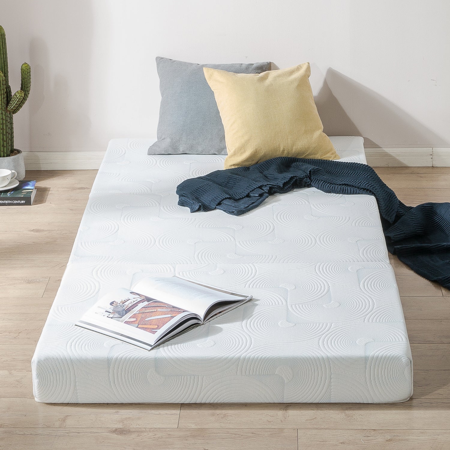 Zinus 5” Tri-Fold Cooling Gel Mattress-Foldable Mattress-Zinus Singapore