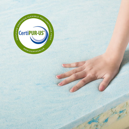Zinus 5” Tri-Fold Cooling Gel Mattress-Foldable Mattress-Zinus Singapore