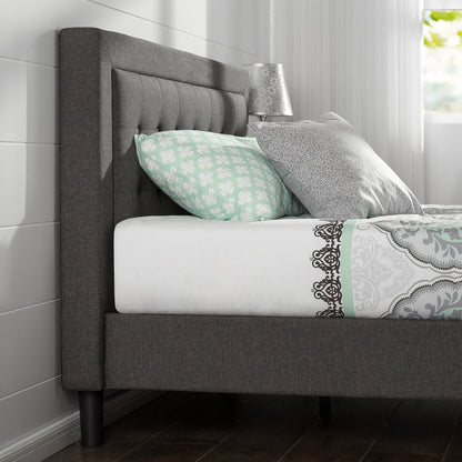 Zinus Dachelle Upholstered Platform Bed Frame-Bedframes-Zinus Singapore