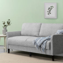 Load image into Gallery viewer, Zinus Jackie Classic Upholstered Sofa (Soft Grey Weave) (3 Seaters)-sofa-Zinus Singapore
