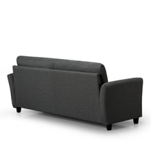 Load image into Gallery viewer, Zinus Ricardo Upholstered Sofa (Dark Grey) (3 Seaters)-sofa-Zinus Singapore
