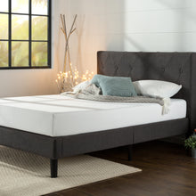 Load image into Gallery viewer, Zinus Shalini Upholstered Platform Bed Frame-Bedframes-Zinus Singapore
