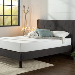 Zinus Shalini Upholstered Platform Bed Frame-Bedframes-Zinus Singapore