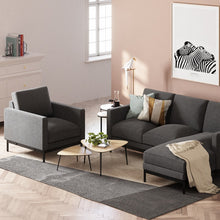Load image into Gallery viewer, Zinus Logan Arm Chair Dark Grey
