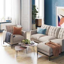 Load image into Gallery viewer, Zinus Thompson Arm Chair Beige

