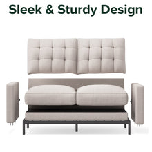 Load image into Gallery viewer, Zinus Thompson 2 Seater Sofa Beige
