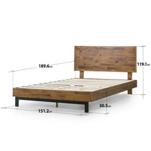 Load image into Gallery viewer, Zinus Tricia Platform Bed Queen

