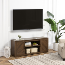 Load image into Gallery viewer, Zinus Bennett TV Stand with Storage Cabinet
