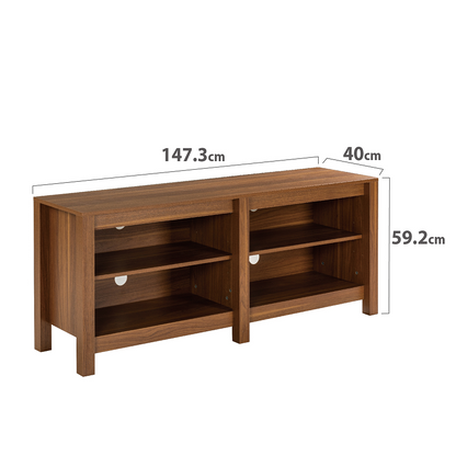 Zinus Camden TV Stand with Open Shelves