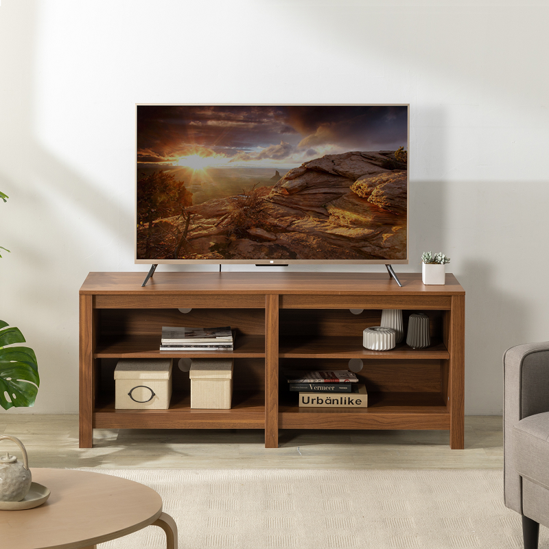 Zinus Camden TV Stand with Open Shelves