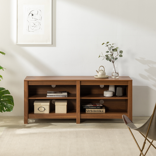 Zinus Camden TV Stand with Open Shelves